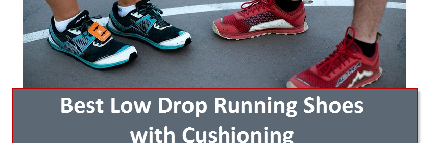 best low drop running shoes with cushioning